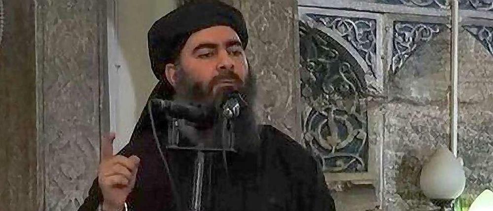 Abu Bakr al-Baghdadi, der selbsternannte Kalif des Islamischen Staats