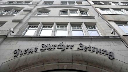 Die "Neue Zürcher Zeitung" (NZZ).