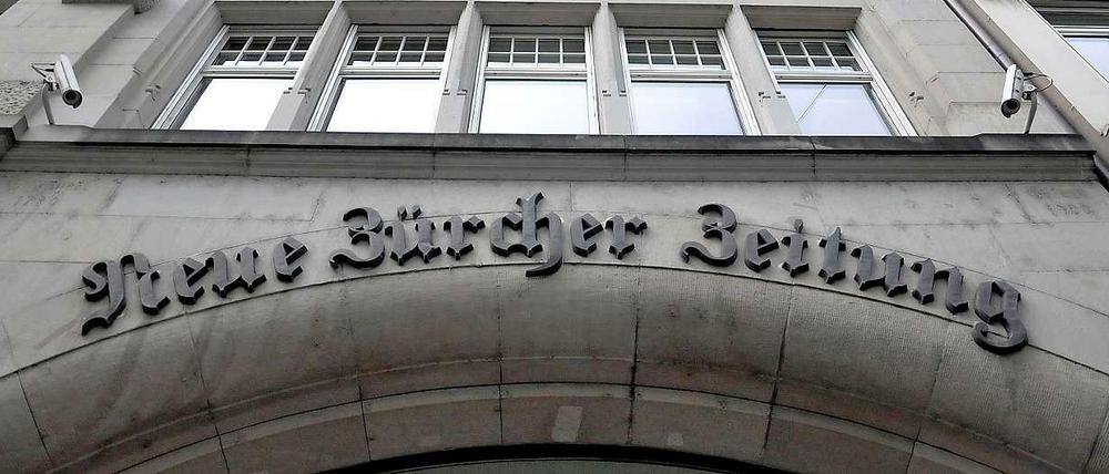 Die "Neue Zürcher Zeitung" (NZZ).