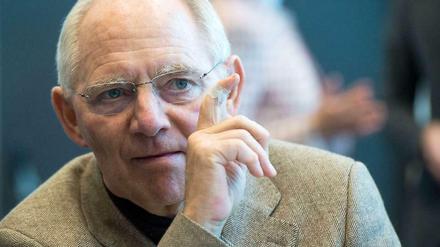 Bundesfinanzminister Wolfgang Schäuble (CDU)