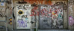 Die Tür des Berghain. Wer da rein will, muss hip sein, oder?