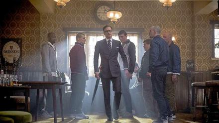 Colin Firth in "Kingsman".