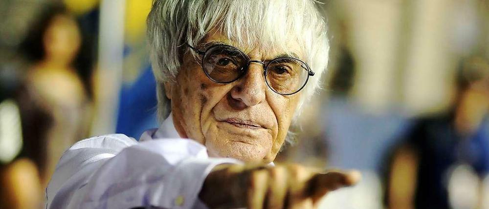 Deutlicher Fingerzeig: Ecclestone verlangt zeitnahe Entscheidung für Deutschland-Grand-Prix.