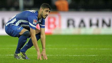 Zurück auf dem Weg nach oben: Tolga Cigerci steht gegen den VfB Stuttgart erstmals in dieser Saison im hertha-Kader.