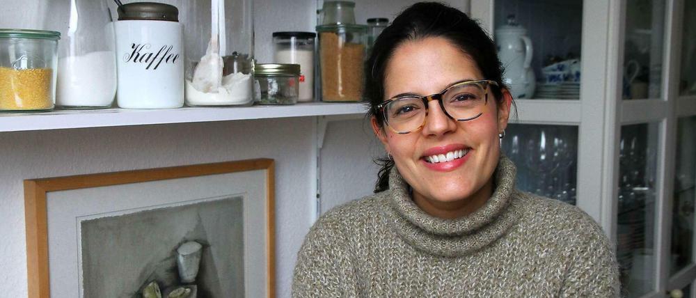 Luisa Weiss in ihrer Berliner Küche. "My Berlin Kitchen" heißt auch das Buch, das sie geschrieben hat.