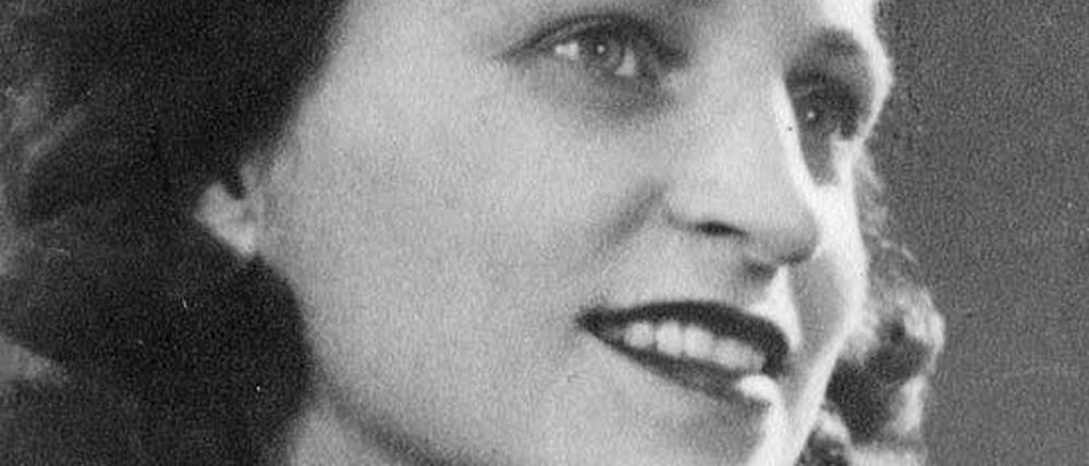Marianne Schmidt im Alter von 26