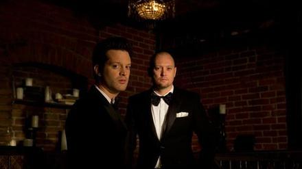 Mayer Hawthorne und Jake One sind Tuxedo.