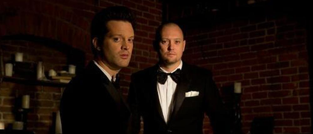 Mayer Hawthorne und Jake One sind Tuxedo.