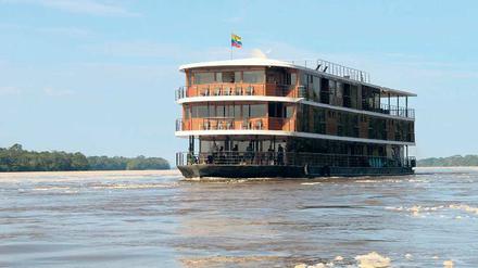 Kabinen mit bester Aussicht bietet die „Anakonda“, die in Ecuador auf dem Río Napo als Kreuzfahrtschiff unterwegs ist. 