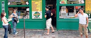 Verwurzelt. Jüdischer Imbissladen in der Rue des Rosiers im Pariser Stadtviertel Marais.