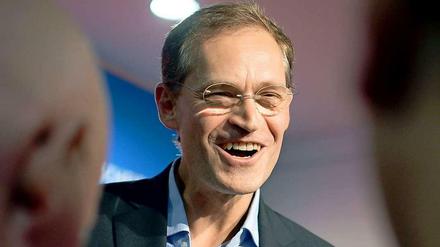 Freut sich über den Milliardenüberschuss des Landes Berlin. Michael Müller, Regierender Bürgermeister.