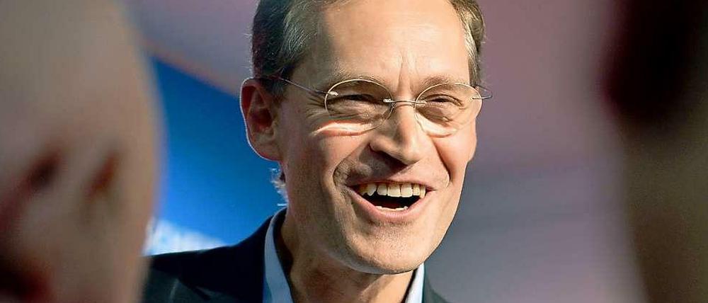 Freut sich über den Milliardenüberschuss des Landes Berlin. Michael Müller, Regierender Bürgermeister.