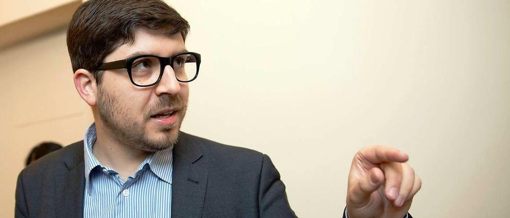 Der Berliner Abgeordnete und frühere Piraten-Landesvorsitzende Christopher Lauer.