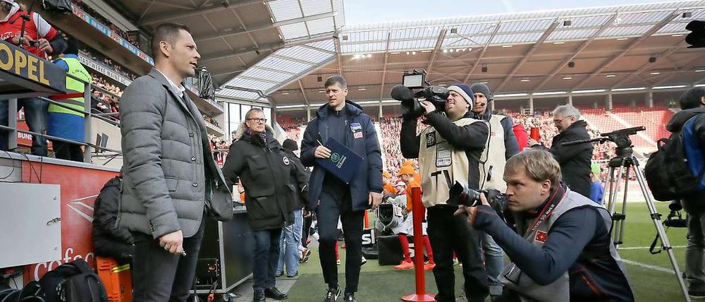 Der Neue. Pal Dardai absolvierte in Mainz sein erstes Spiel als Cheftrainer von Hertha BSC. Mit Erfolg.