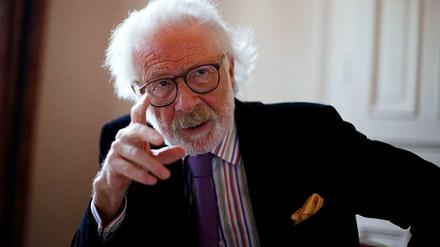 Fritz J. Raddatz 2010 in Hamburg.