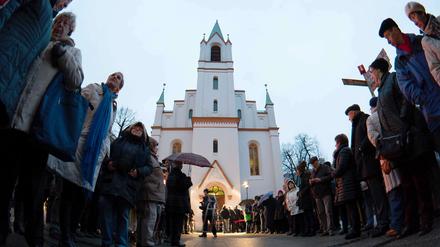 Eröffnung am Holocaust-Gedenktag. Seit dem 27. Januar haben die Juden in Cottbus wieder eine Synagoge.