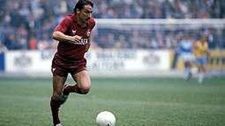Wuttke als Spieler des 1. FC Kaiserslautern in der Saison 1986/87.
