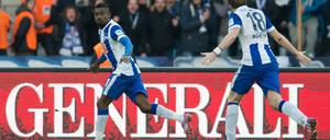 Matchwinner: Torschütze Salomon Kalou bejubelt seinen Treffer.