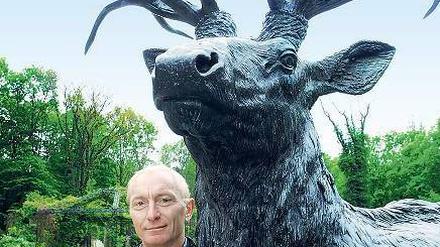 Sein Revier. Jürgen Götte im Großen Tiergarten. 