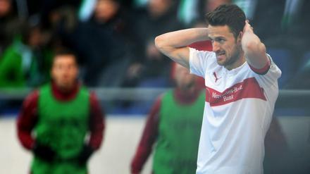Ratlos, mittellos: Christian Gentner und der VfB Stuttgart im Spiel bei Hannover 96.