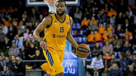 In der Euroleague gegen Barcelona mit der beste Alba-Akteur: Reggie Redding.