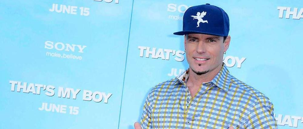 Der US-Rapper und Schauspieler Robert Van Winkle, besser bekannt als "Vanilla Ice", bei einer Filmpremiere im Jahre 2012.
