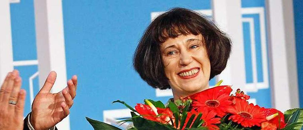 Wird gern geehrt: Olga Martynova, hier beim Ingeborg-Bachmann-Preis 2012 in Klagenfurt.