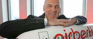 Stefan Pichler, neuer Chef der Fluggesellschaft Air Berlin, will die Fluggesellschaft sanieren.