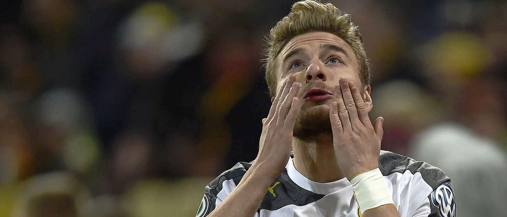 Ciro Immobile erzeilete gegen Dresden beide Tore für den BVB.