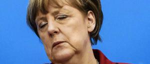 Etwas ratlos - Angela Merkel.