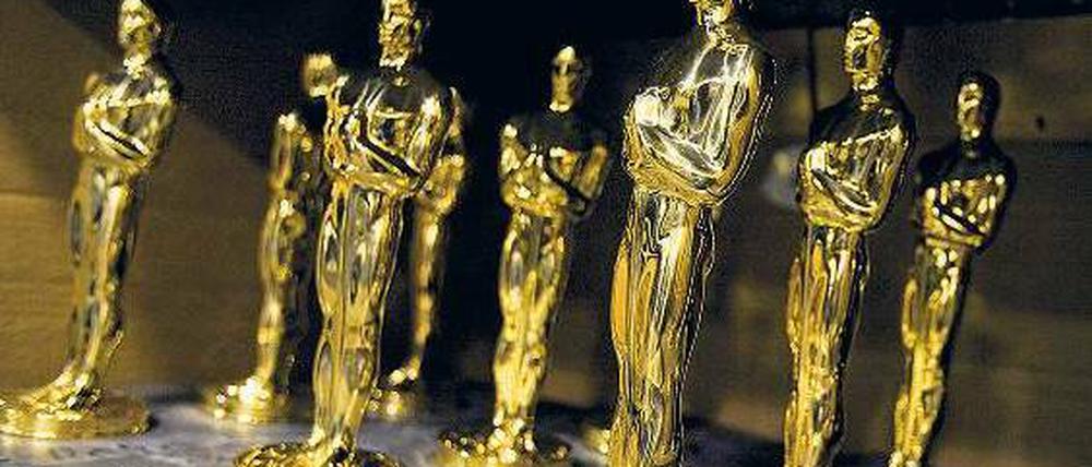 Zusammen ist’s schöner. Public Viewing ist auch bei der Oscar-Verleihung immer beliebter. Foto: Tannen Maury/dpa