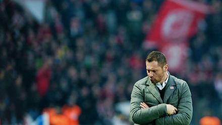 Pal Dardais Karriere als Hertha-Trainer könnte bald wieder vorbei sein.