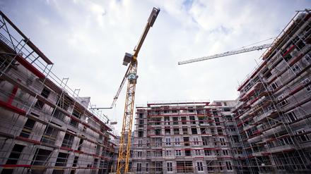 Wohnungsneubau in Berlin.