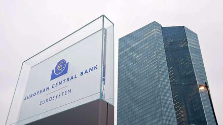 Der Umzug in die neue Zentrale hat die EZB im vergangenen Jahr viel Geld gekostet und den Gewinn geschmälert.