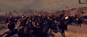 Die Hunnen kommen! Szene aus "Total War: Attila".