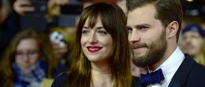 Die Stars des Publikumsmagneten "Fifty Shades of Grey": Dakota Johnson und Jamie Dornan.