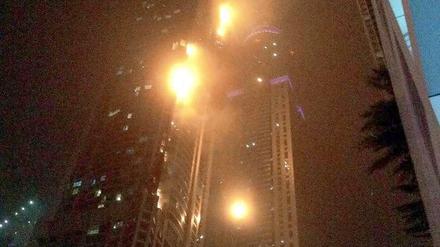 "The Torch" in Dubai.