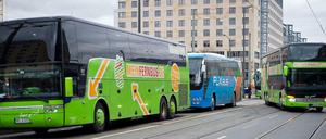 Weit vorne. Das fusionierte Unternehmen MeinFernbus Flixbus hat einen Marktanteil von rund 70 Prozent. Die Bahn liegt bei neun.