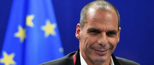 Griechenlands Finanzminister Yanis Varoufakis in Brüssel
