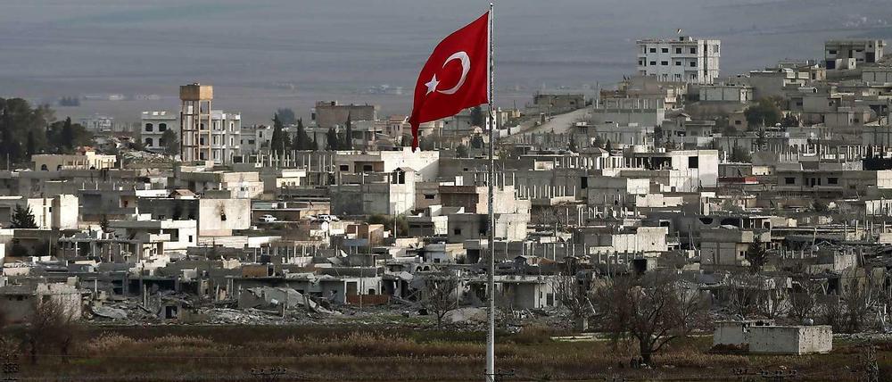 Richtung Türkei? Dschihadisten aus Kobane sollen die Grenze überquert haben.