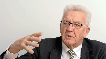 Baden-Württembergs Ministerpräsident Winfried Kretschmann (Grüne)