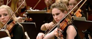 Geigerinnen der Berliner Philharmoniker