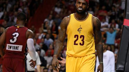 LeBron James erlebte bei seiner Rückkehr nach Miami einen frustrierenden Abend.