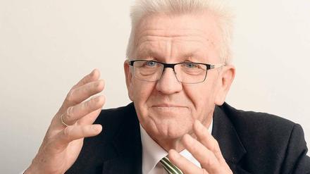 Winfried Kretschmann (66) ist der erste grüne Ministerpräsident eines Bundeslandes.