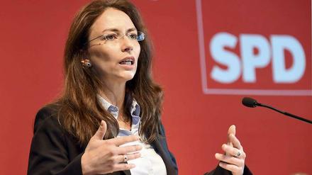 Yasmin Fahimi, SPD-Generalsekretärin.