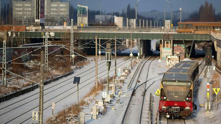 Die S8 in Richtung Birkenwerder - auch diese Linie war am Dienstagmorgen wieder von Ausfällen betroffen.