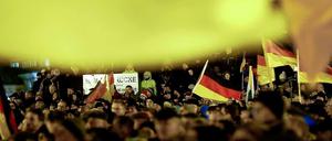 "Pegida"-Kundgebung am 22. Dezember in Dresden