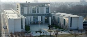 Im Visier der Geheimdienste: Das Bundeskanzleramt in Berlin.