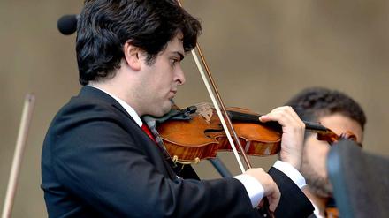 Der Geiger Michael Barenboim ist der Sohn des Dirigenten Daniel Barenboim.