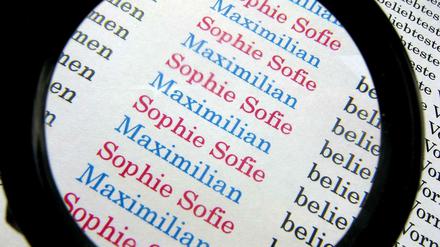 Namensfrage. Manchem gefällt nicht, wie Nachbarskind heißen soll.